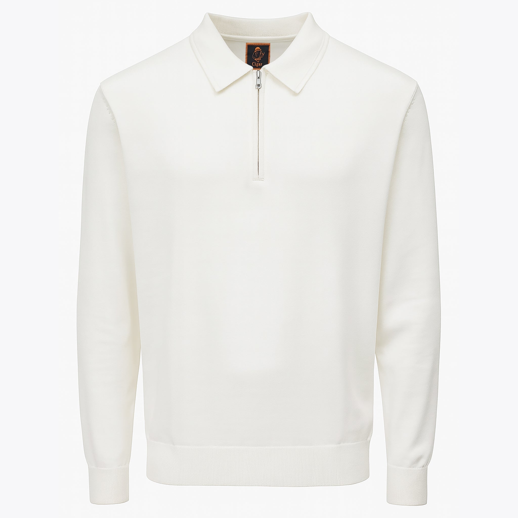 CGR SOLID POLO SWEATER