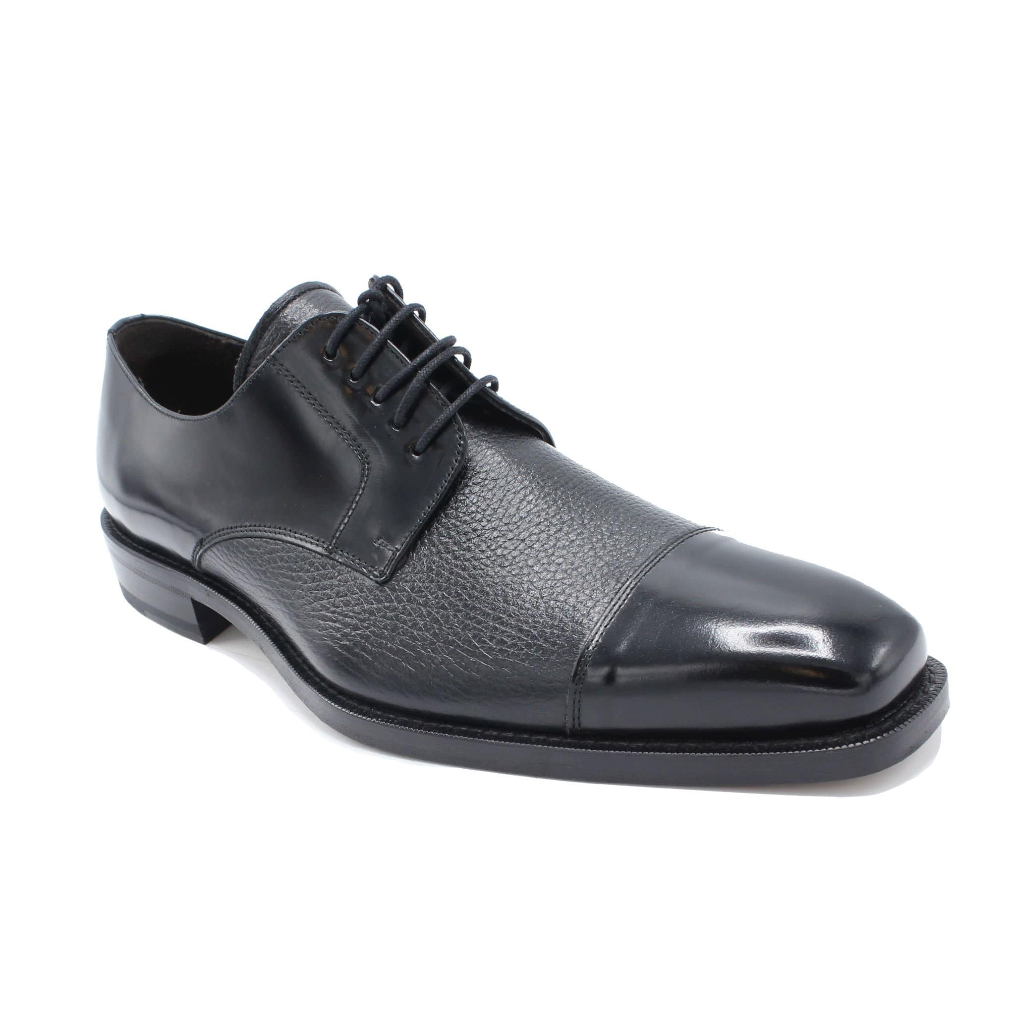 MEZLAN F T BLACK / 8.5 SOKA By Mezlan / Calfskin,Deerskin