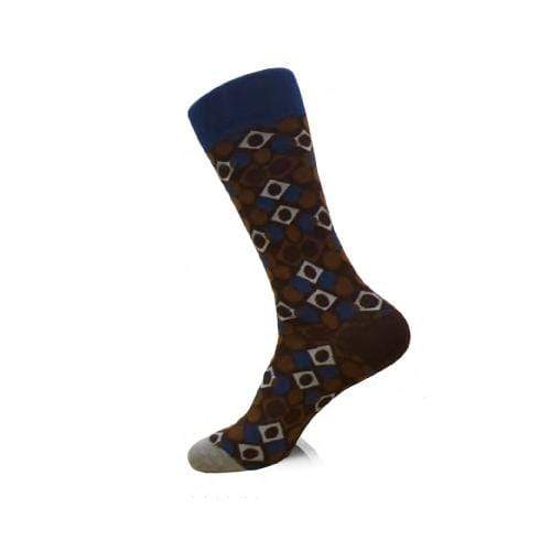 MilanoMensWear AS SO2018 NAVY NOVELTY SOCKS