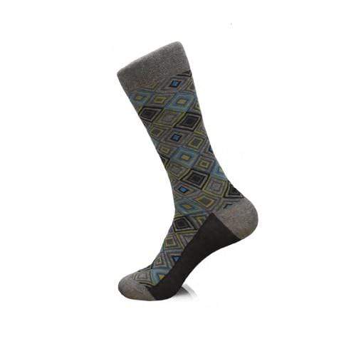 MilanoMensWear AS SO2021 LT.CHARC NOVELTY SOCKS