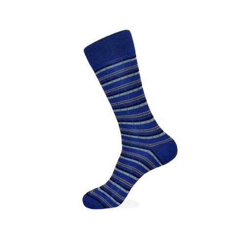 MilanoMensWear AS V1382 BLUE NOVELTY SOCKS
