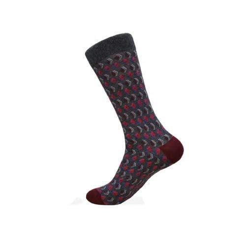 MilanoMensWear AS V1493 GRAY NOVELTY SOCKS