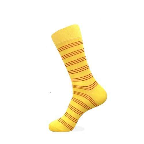 MilanoMensWear AS V237 YELLOW NOVELTY SOCKS