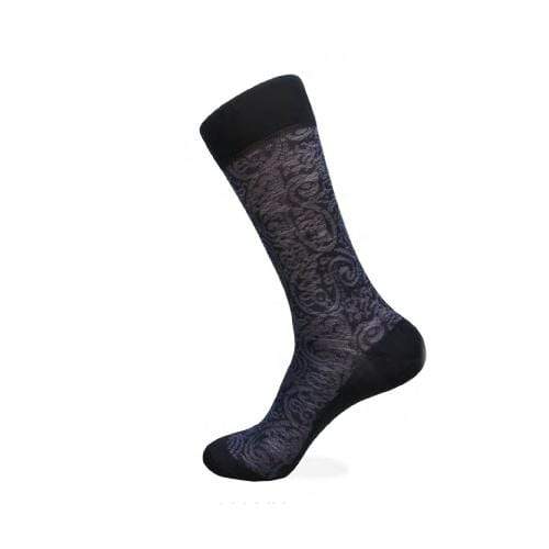 MilanoMensWear AS V234 NAVY NOVELTY SOCKS