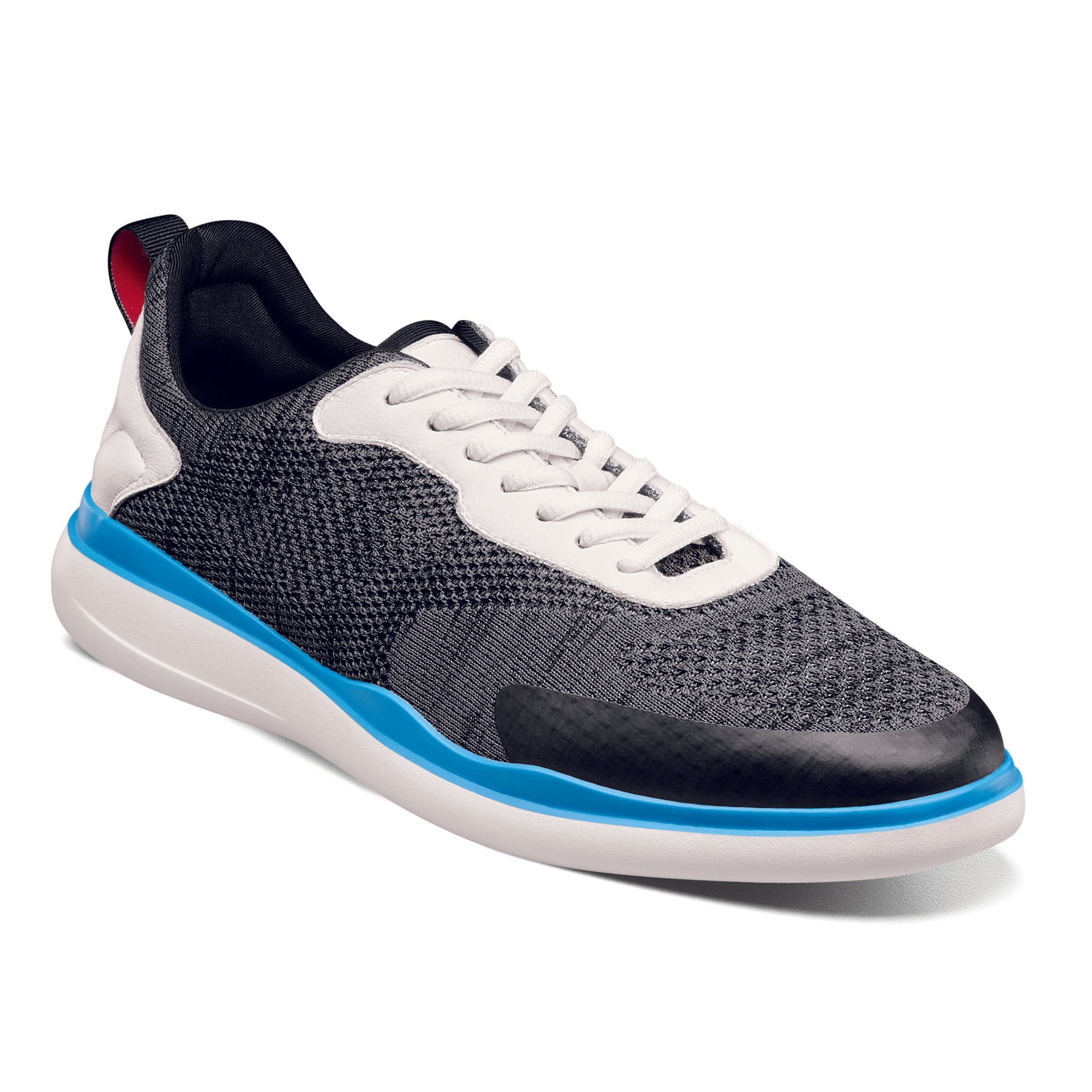 STACY ADAMS SHOE COMPANY F TC 009BLACK / 8.5 MAXSON Moc Toe Lace Up Sneaker/25517
