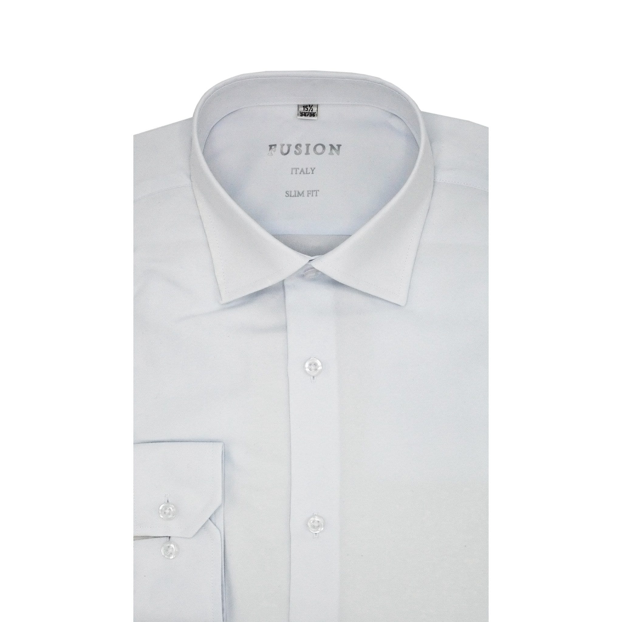 THE SUIT COMPANY S C WHT 4/5 / 16.5 FUSION DRESS SHIRTS