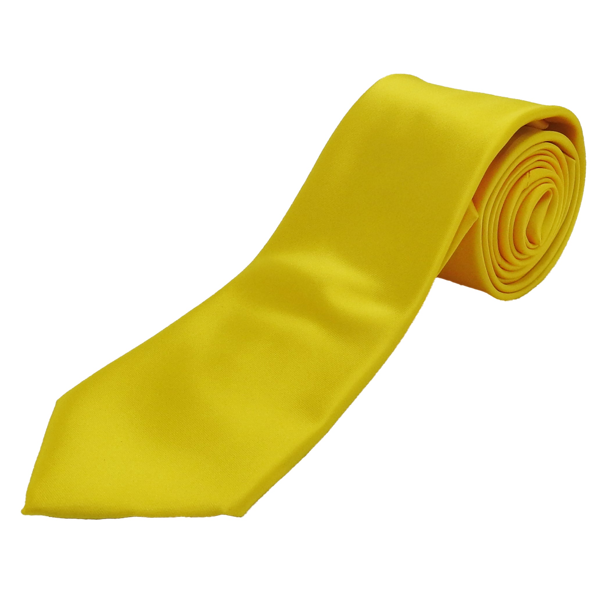 TIES SOLID TIES MUSTARD SOLID TIE/HANKIE SET