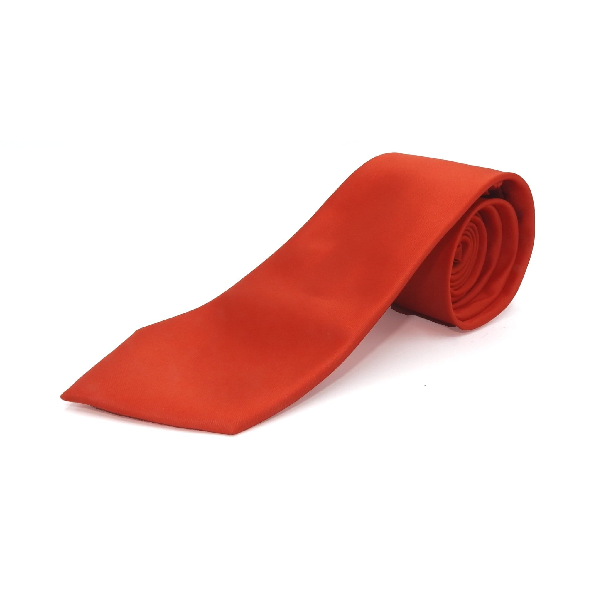 TIES SOLID TIES RED SOLID TIE/HANKIE SET