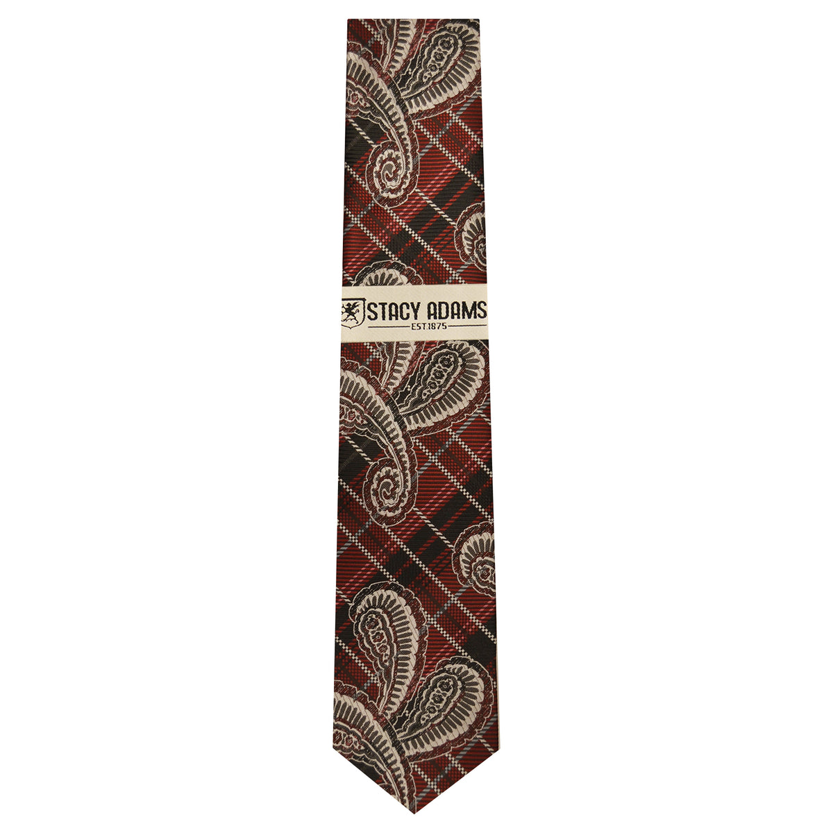 STACY ADAMS TIE/HANKEY SET