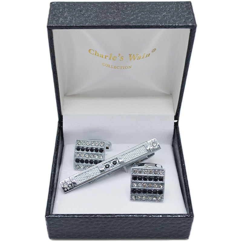 CUFFLINK &TIE BAR SET