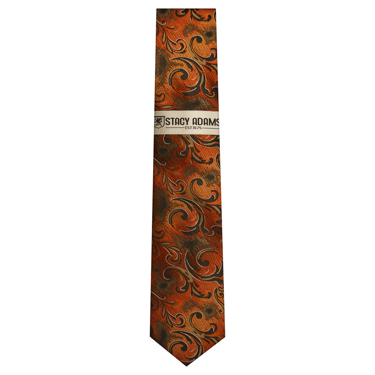 STACY ADAMS TIE/HANKEY SET