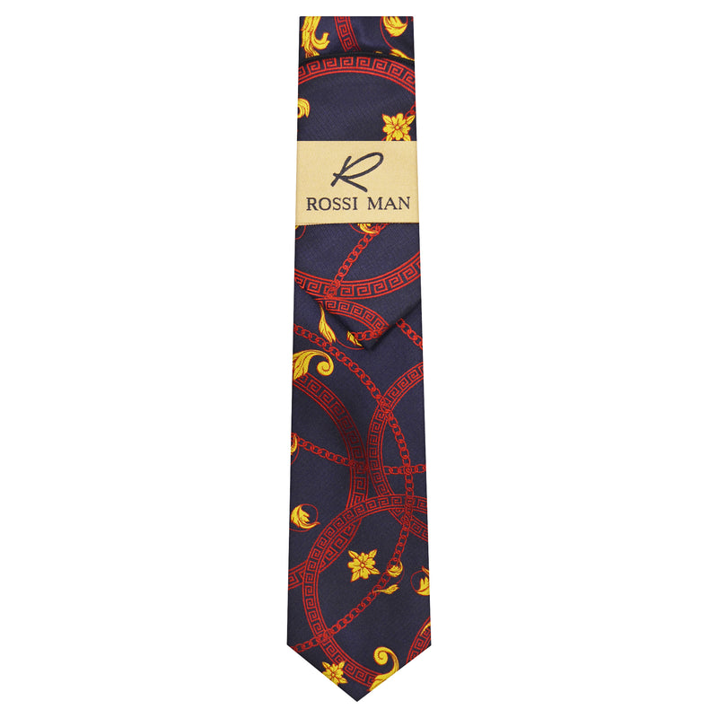 ROSSI MAN TIE/HANKEY SET