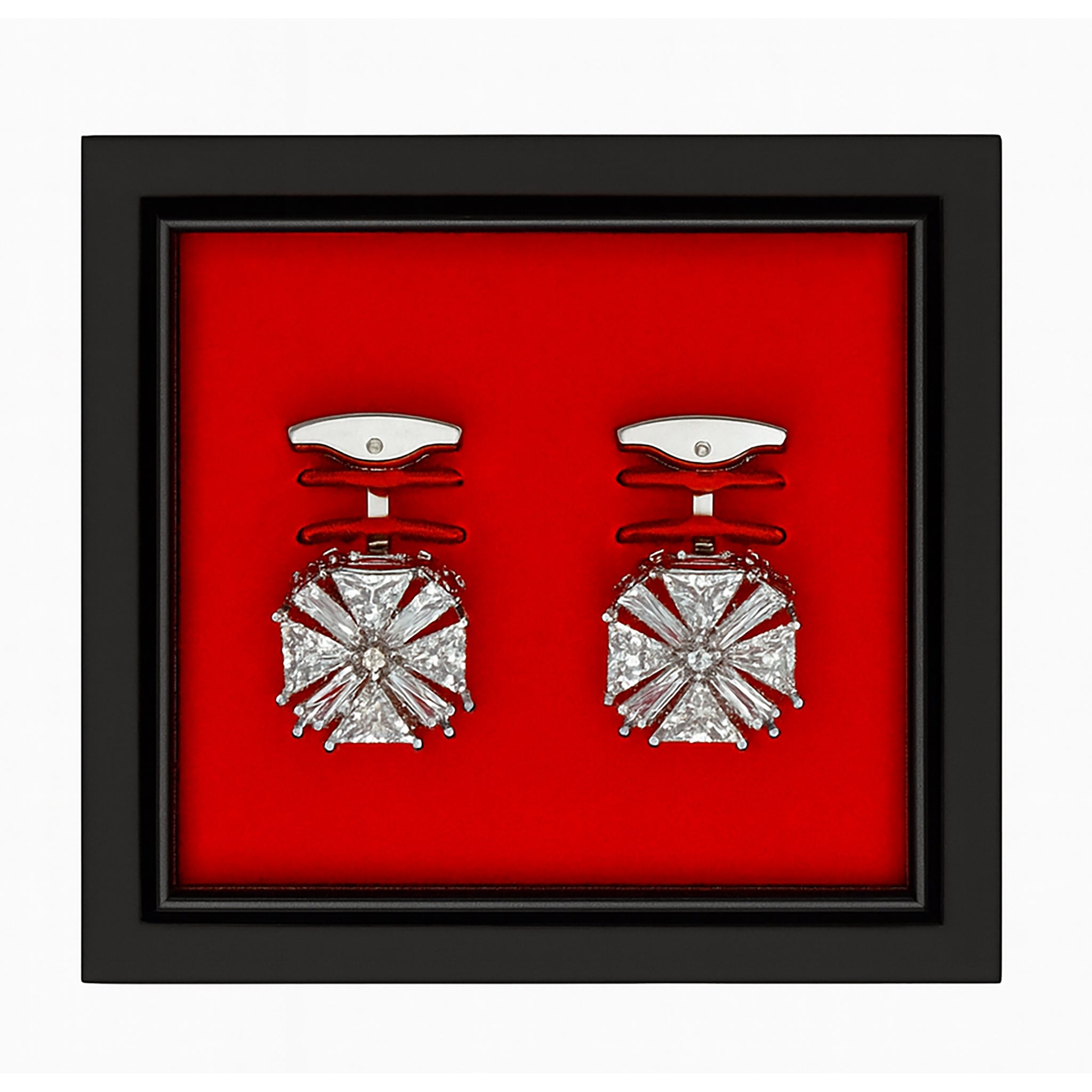 Luxury Geometric Starburst Cufflinks