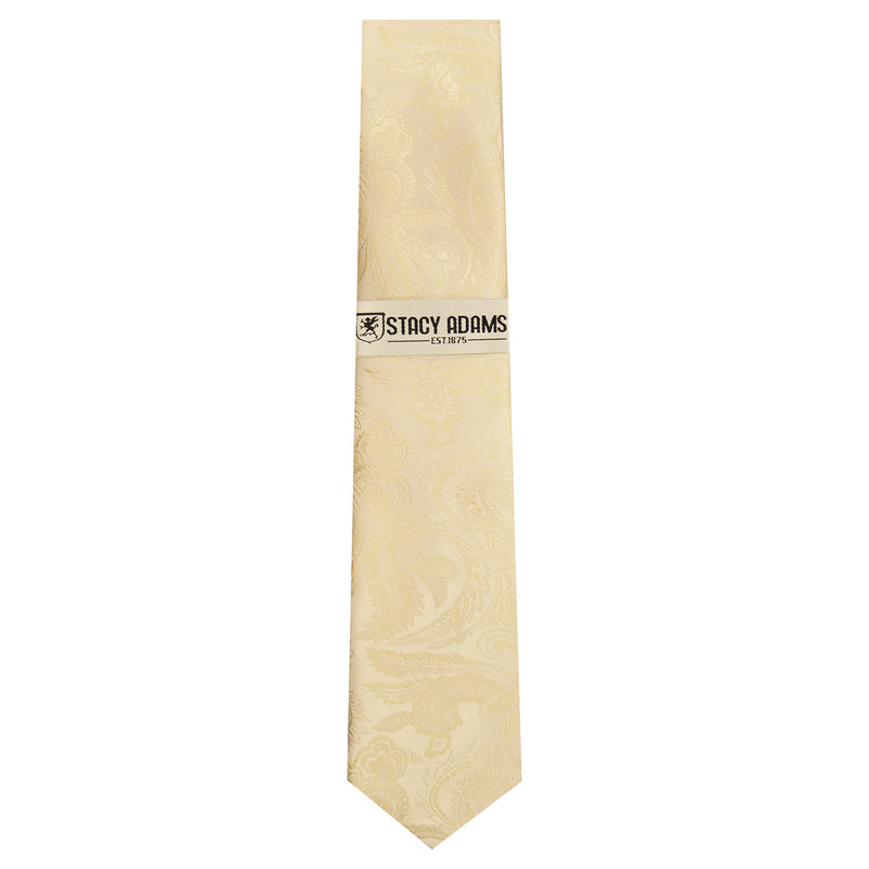 STACY ADAMS TIE/HANKEY SET