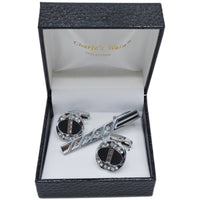 CUFFLINK &TIE BAR SET