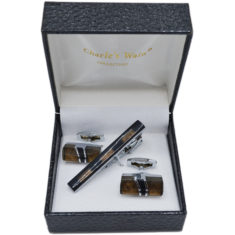 CUFFLINK &TIE BAR SET