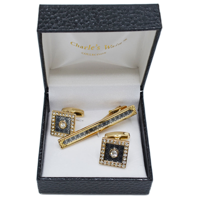 CUFFLINK &TIE BAR SET