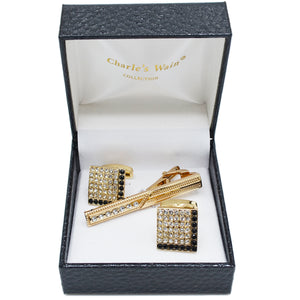 CUFFLINK &TIE BAR SET