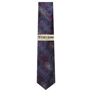 STACY ADAMS TIE/HANKEY SET