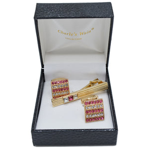 CUFFLINK &TIE BAR SET