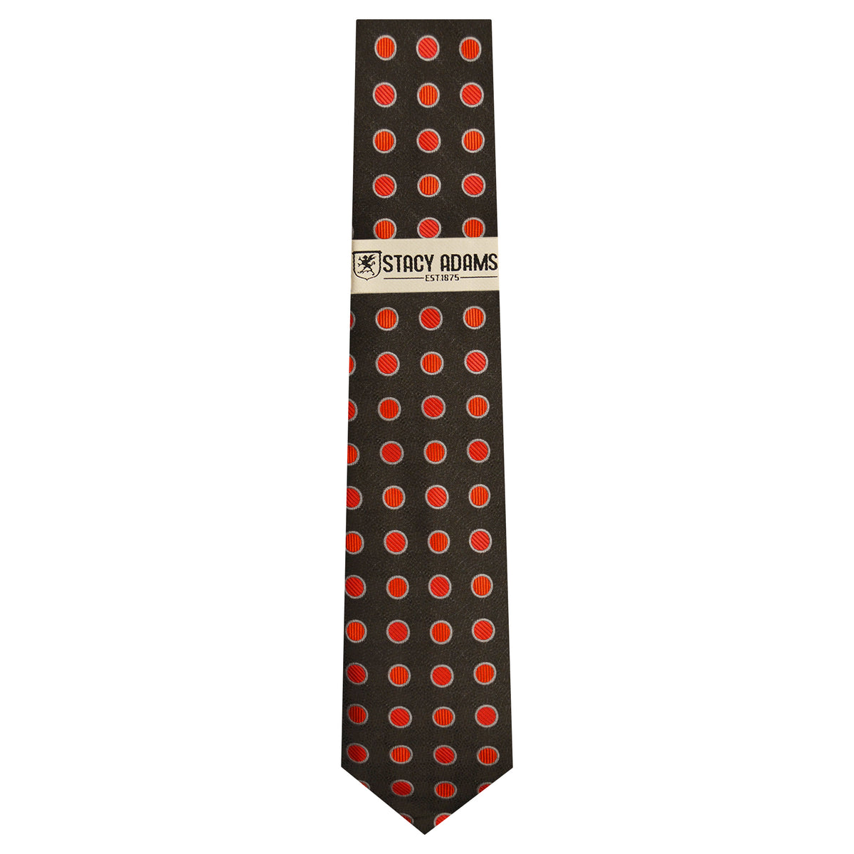 STACY ADAMS TIE/HANKEY SET