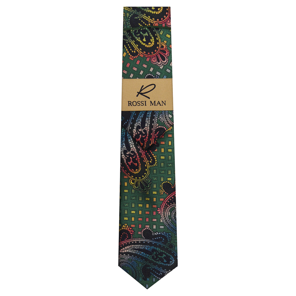 ROSSI MAN TIE/HANKEY SET