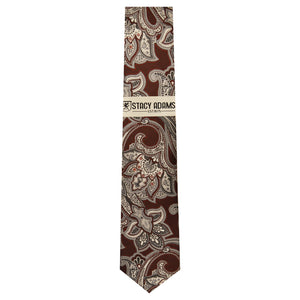 STACY ADAMS TIE/HANKEY SET