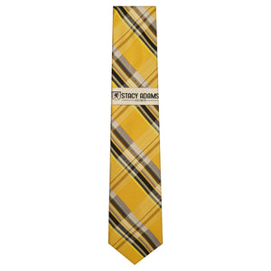 STACY ADAMS TIE/HANKEY SET