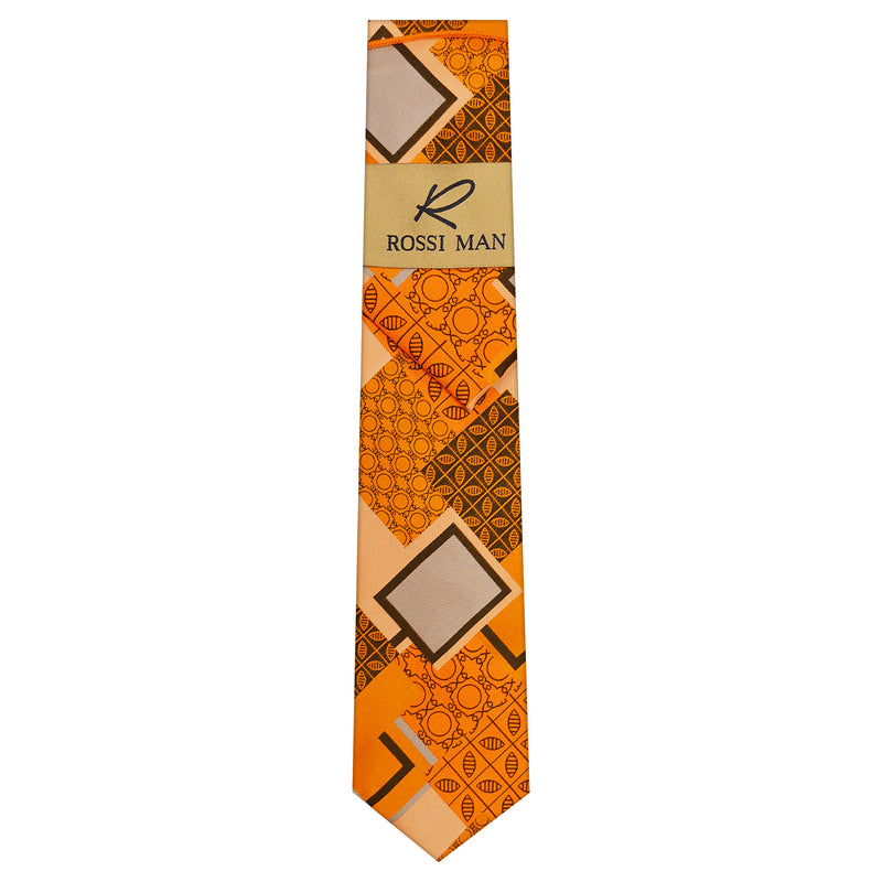 ROSSI MAN TIE/HANKEY SET