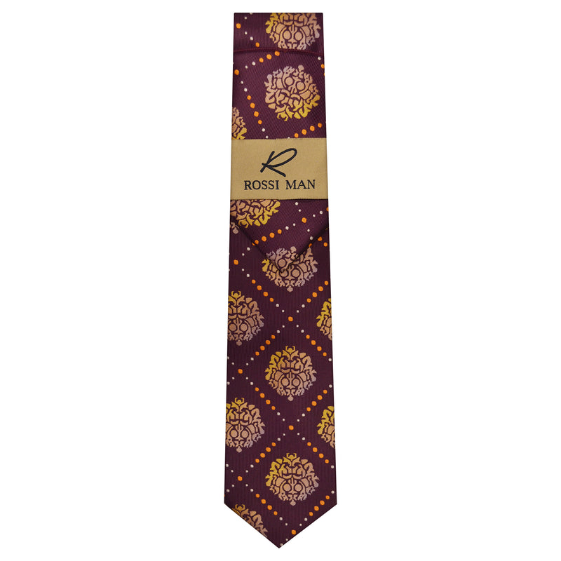 ROSSI MAN TIE/HANKEY SET