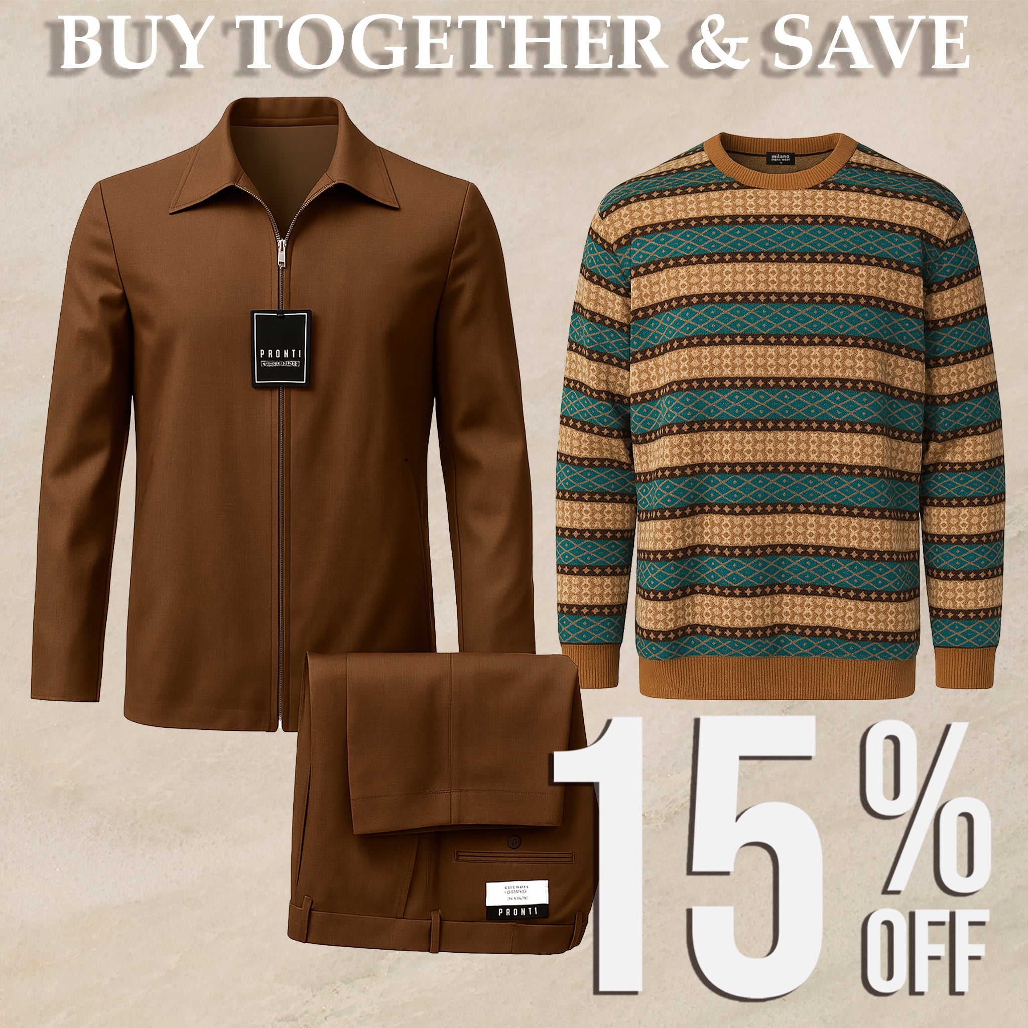 BUNDLE:WALKING SUIT