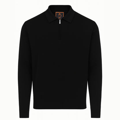CGR SOLID POLO SWEATER