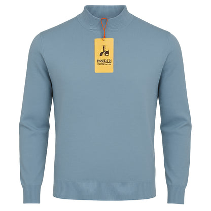 INSERCH COTTON BLEND MOCK NECK SWEATER/4308