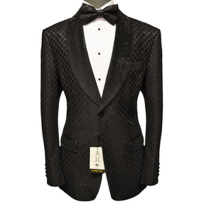 SUSLO TUXEDO JACKET & BOWTIE SET/FB