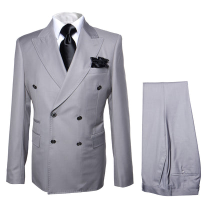 MILANO DOUBLE BREASTED/ROSSI MAN/SOLID
