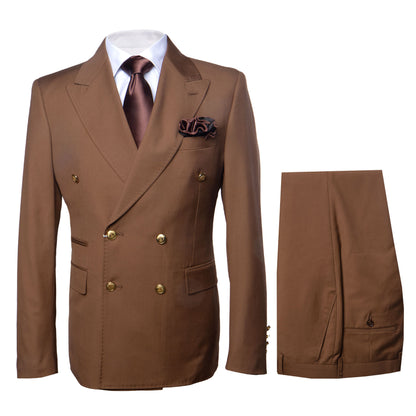 MILANO DOUBLE BREASTED/ROSSI MAN/SOLID