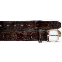 Belvedere-Ostrich Leg Belt