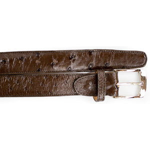 Belvedere-Ostrich Quill Belt