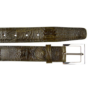 Belvedere-Ostrich Leg Belt