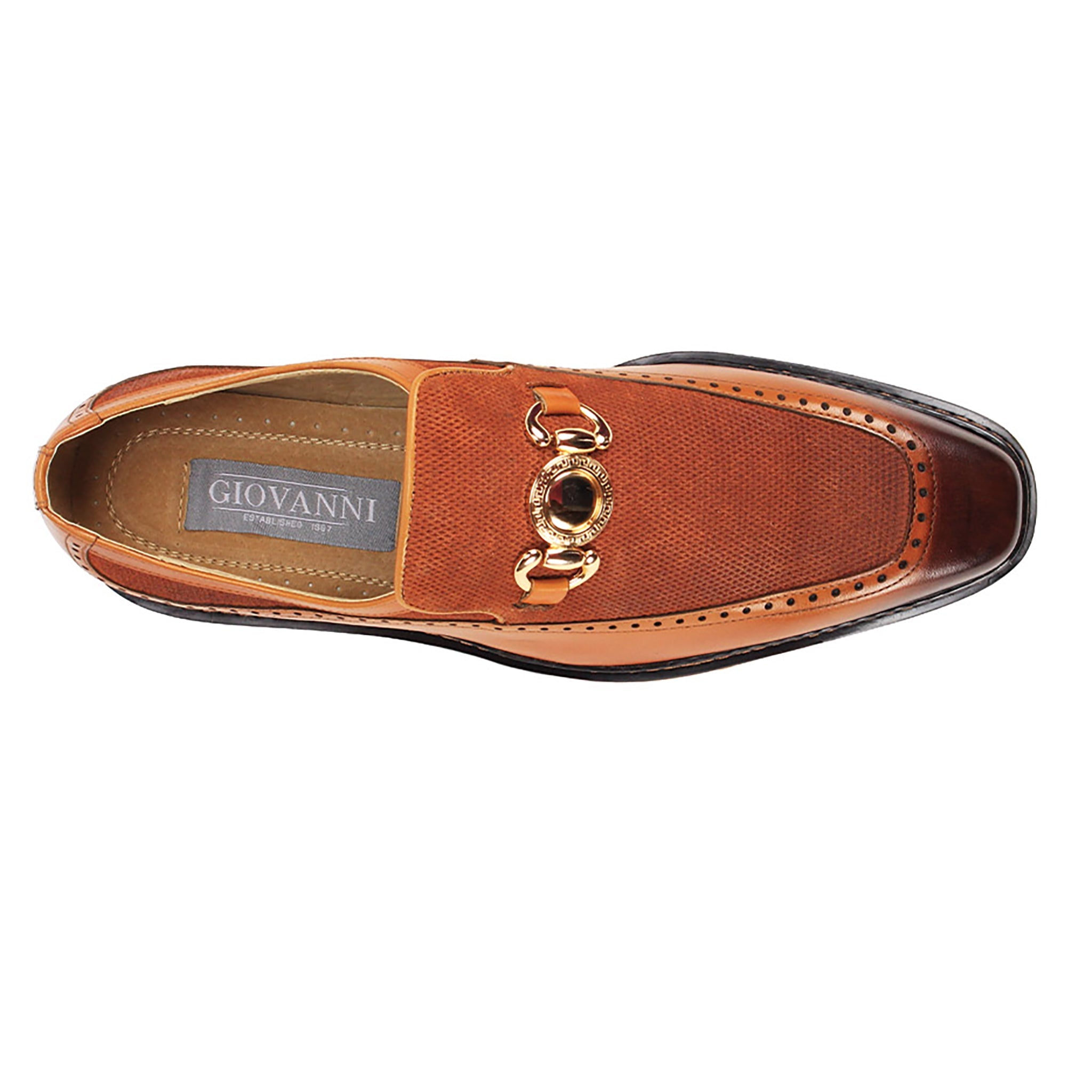 GIOVANNI LEATHER SHOES-ROGER