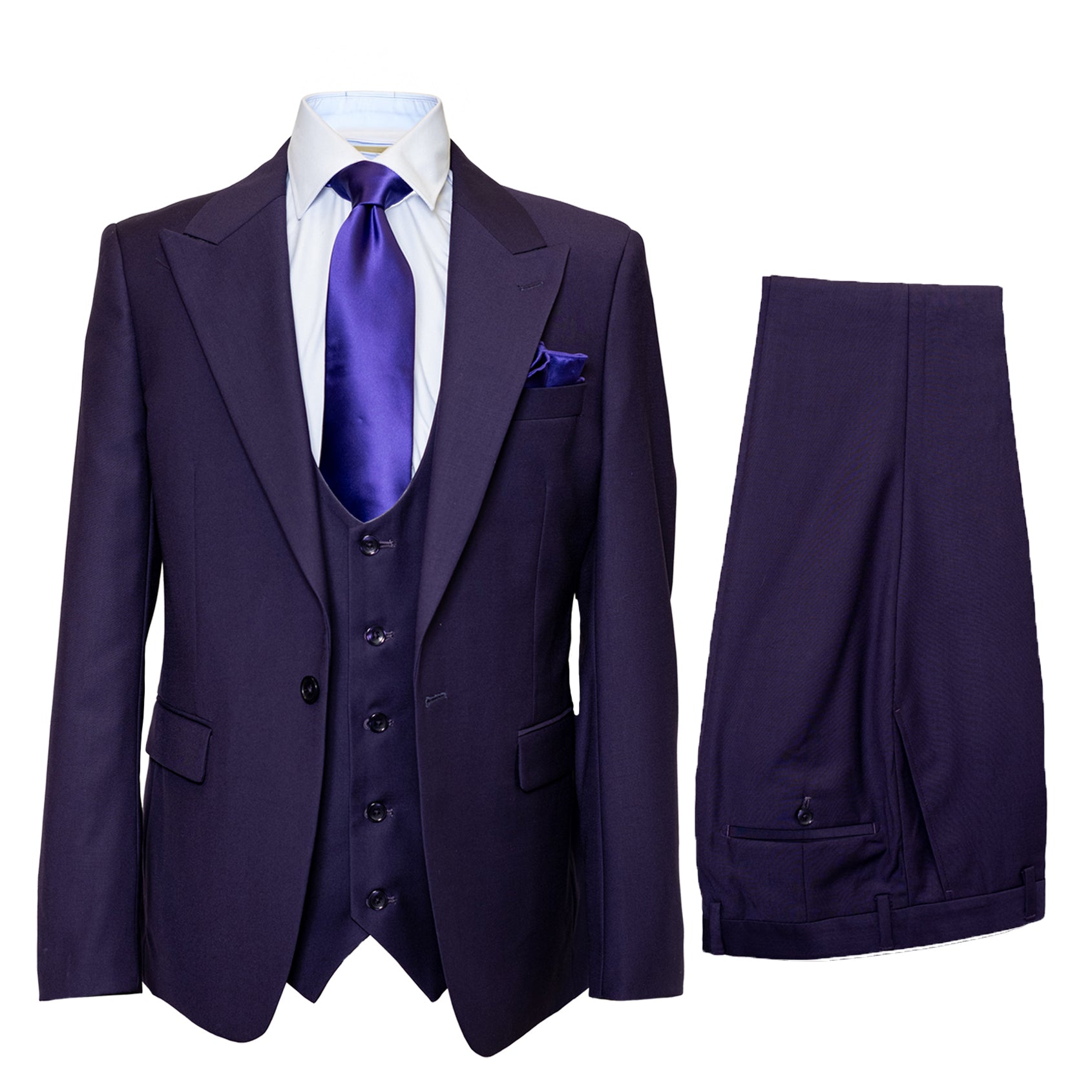 TOM VESTED SUIT BY ROSSI MAN