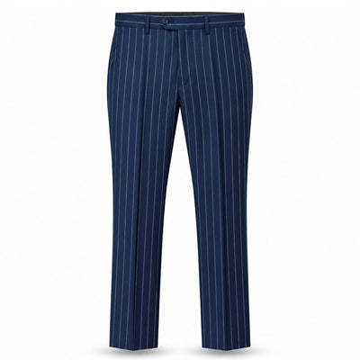 AMATZIA BGD LLC U D Ideal Peak Lapel Double-Breasted Vested Suit -9190