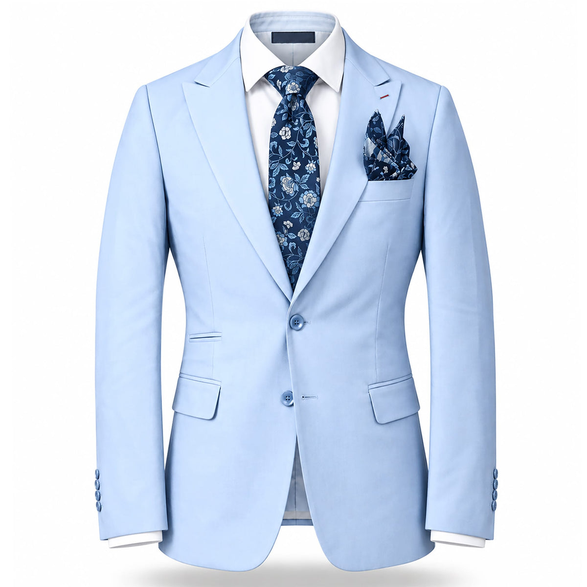 AMATZIA BGD LLC U S M Ideal Peak Lapel 2-Piece Suit-80046