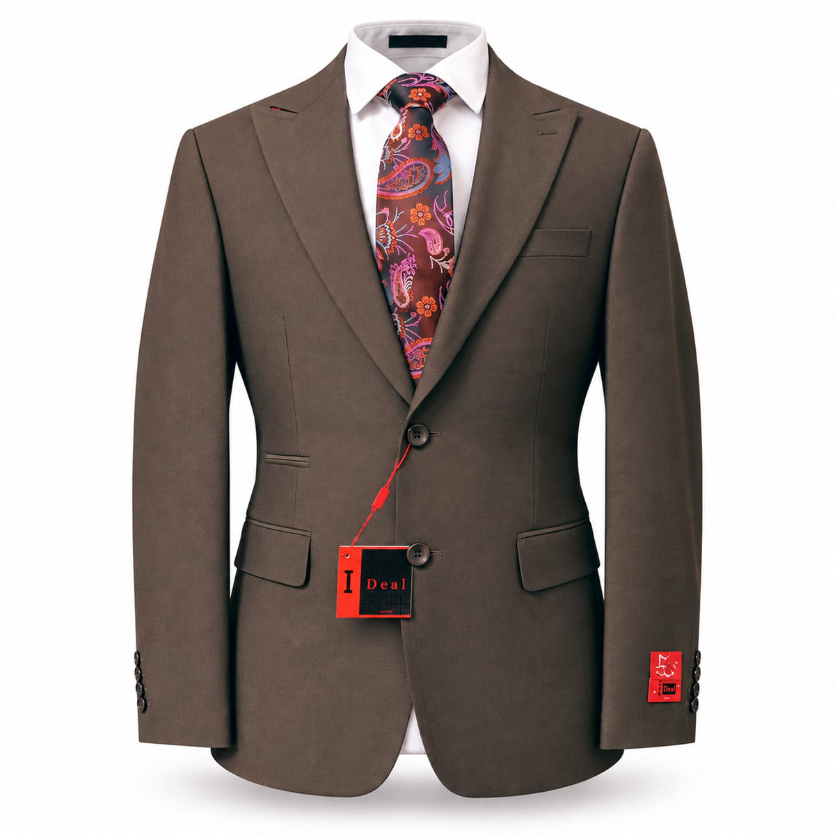 AMATZIA BGD LLC U S M Ideal Peak Lapel 2-Piece Suit-80046