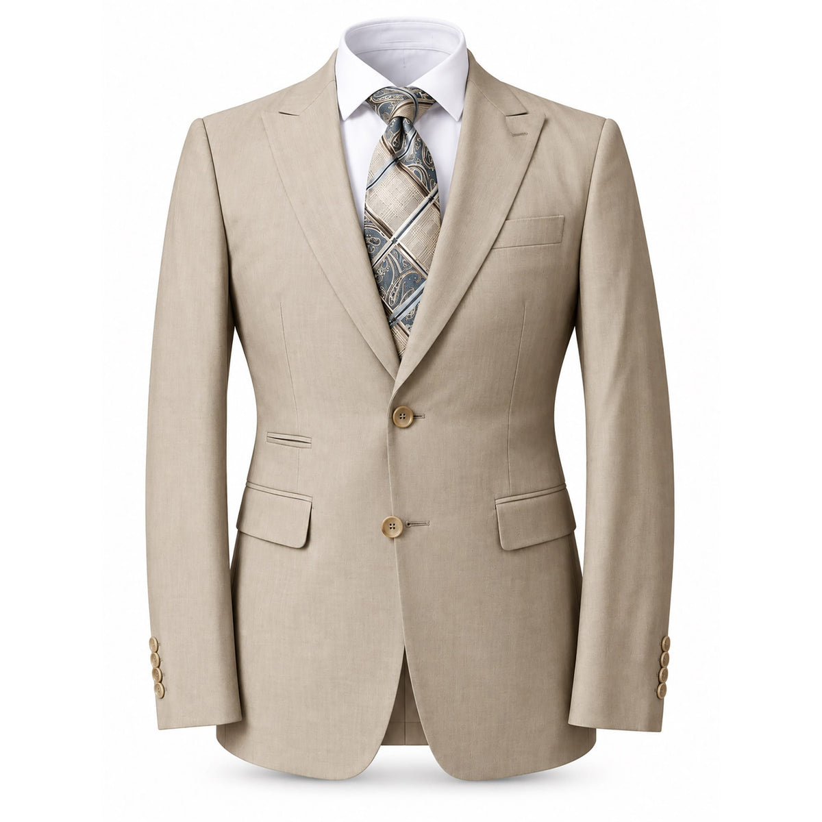 AMATZIA BGD LLC U S M Ideal Peak Lapel 2-Piece Suit-80046