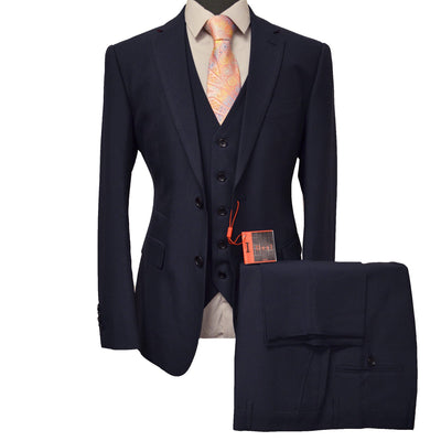 amatzia bgd llc u sm navy / 40 reg ideal solid/