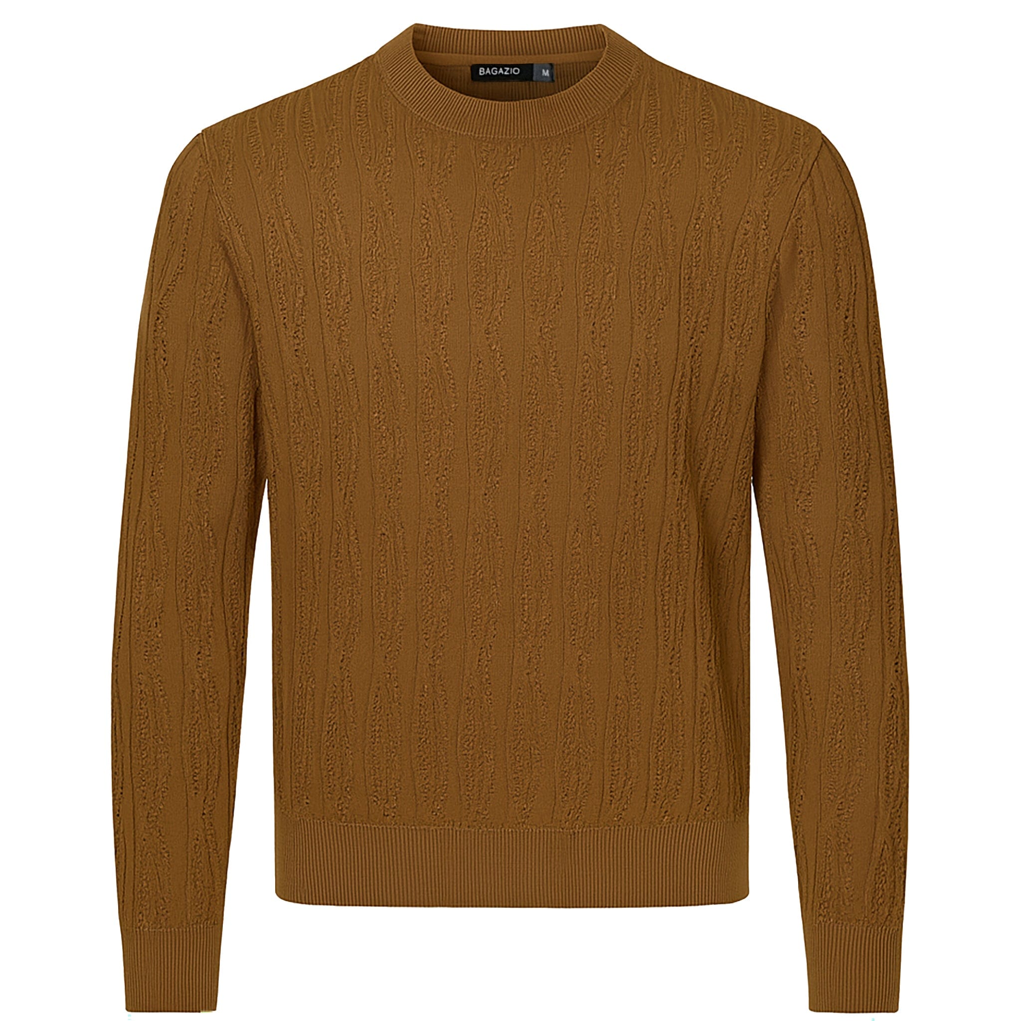 BAGAZIO K S CAMEL / MED BAGAZIO KNIT SWEATER/Bm2382l