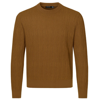 BAGAZIO K S CAMEL / MED BAGAZIO KNIT SWEATER/Bm2382l