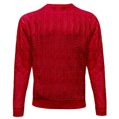 BAGAZIO K S RED / MED BAGAZIO KNIT SWEATER/Bm2382l