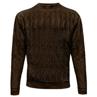 BAGAZIO K S BROWN / MED BAGAZIO KNIT SWEATER/Bm2382l